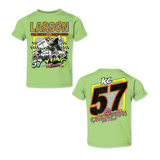 Knoxville Nationals Champion Crusade Design- Toddler Key Lime T-Shirt