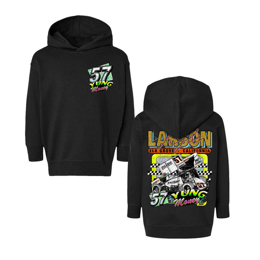 Knoxville Nationals Champion Crusade Design- Toddler Black Hooded Sweatshirt