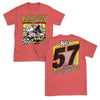 Knoxville Nationals Champion Crusade Design- Adult Coral Silk T-Shirt