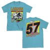 Knoxville Nationals Champion Crusade Design- Adult Tidal Wave Blue T-Shirt