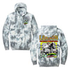 Knoxville Nationals Champion Crusade Design- Adult Grey Tiedye Hooded Sweatshirt