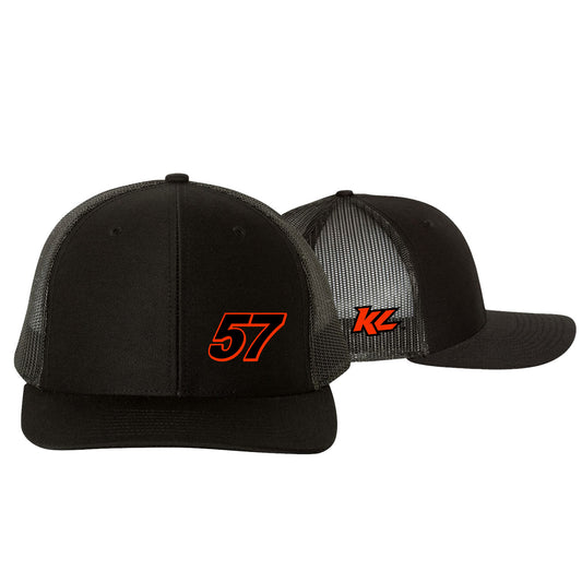 Clean Finish 57 Black Richardson Trucker Snapback