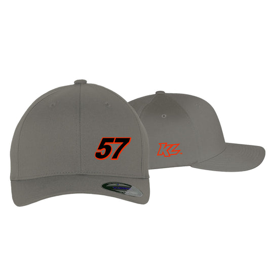 KL Clean Finish #57 Flexfit Hat- Grey