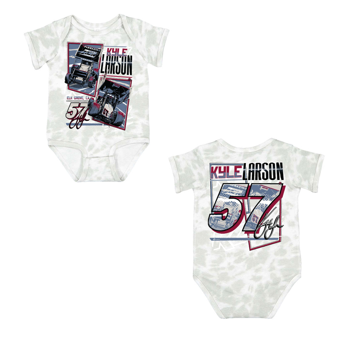 The Standard Design- Infant Haze Tie-Dye Onesie