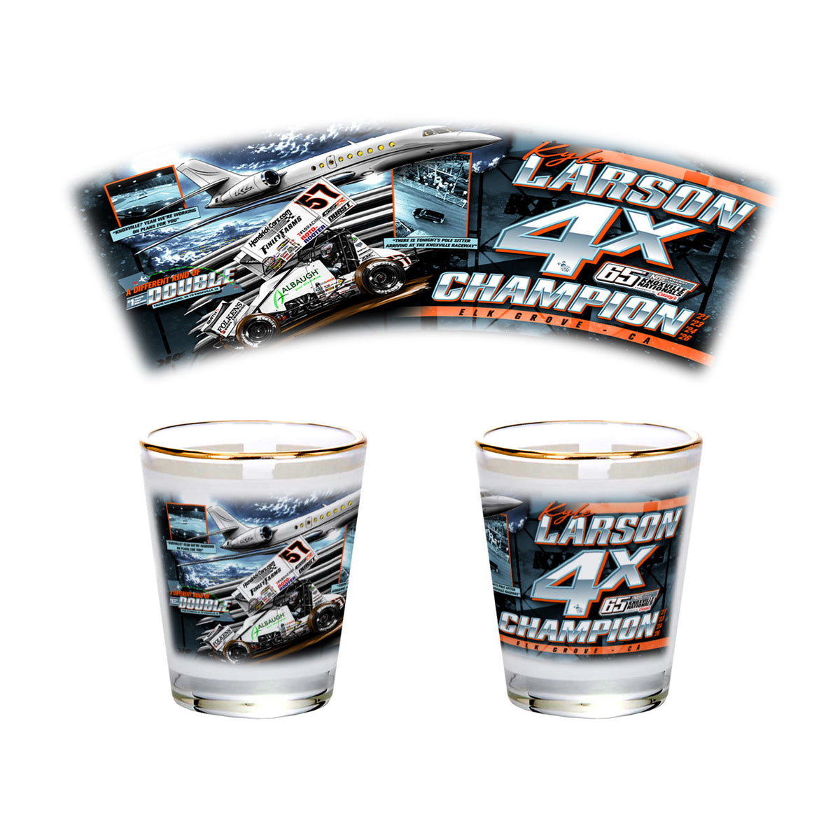 *PRE-ORDER* A Different Kind of Double Design- Shot Glass