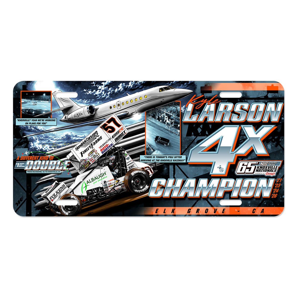 *PRE-ORDER* A Different Kind of Double Design- License Plate