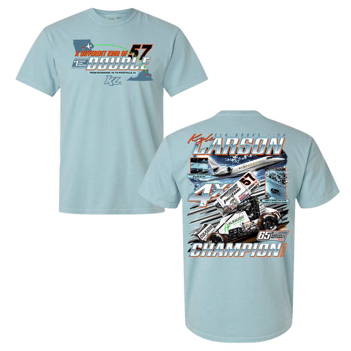 *PRE-ORDER* A Different Kind of Double Design- Adult Yankey Blue T-Shirt