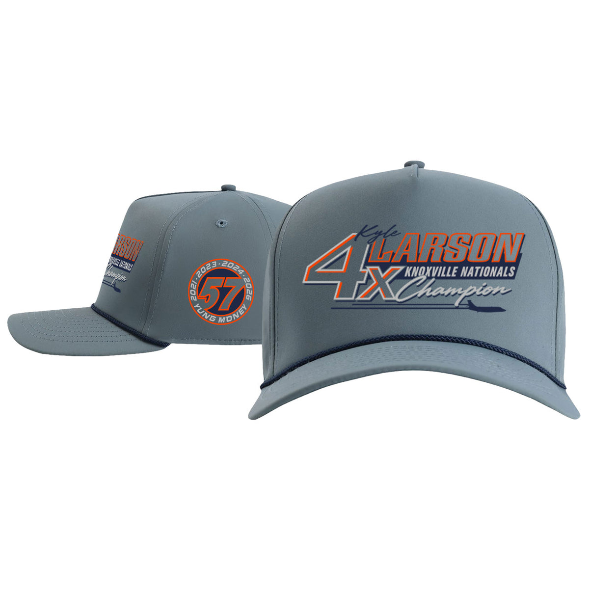 *PRE-ORDER* A Different Kind of Double Design- Breaker Blue/Navy Rope Snapback Hat