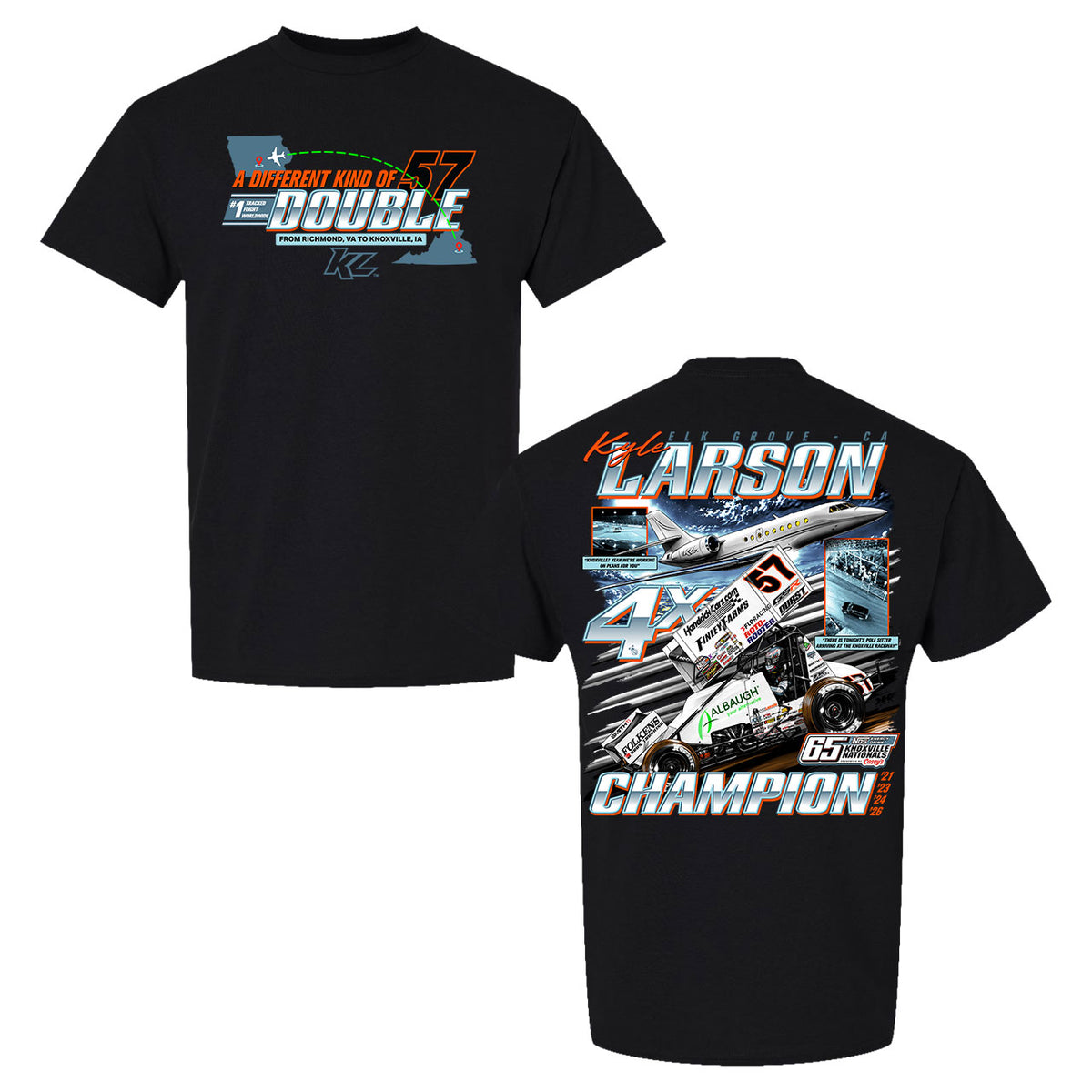 *PRE-ORDER* A Different Kind of Double Design- Adult Black T-Shirt