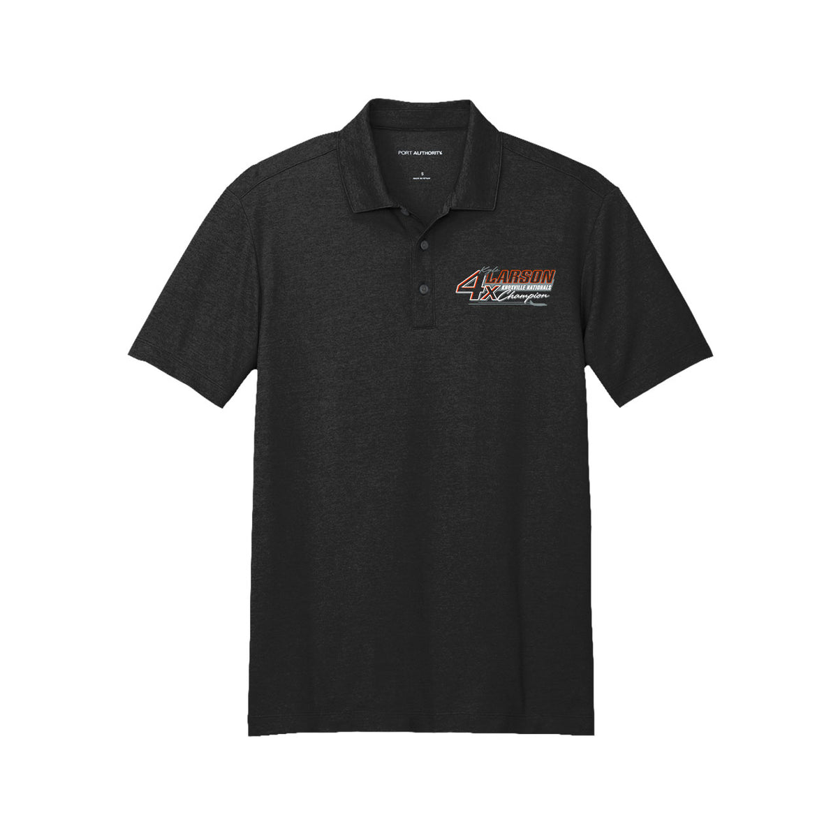 *PRE-ORDER* A Different Kind of Double Design- Adult Black Heather Polo