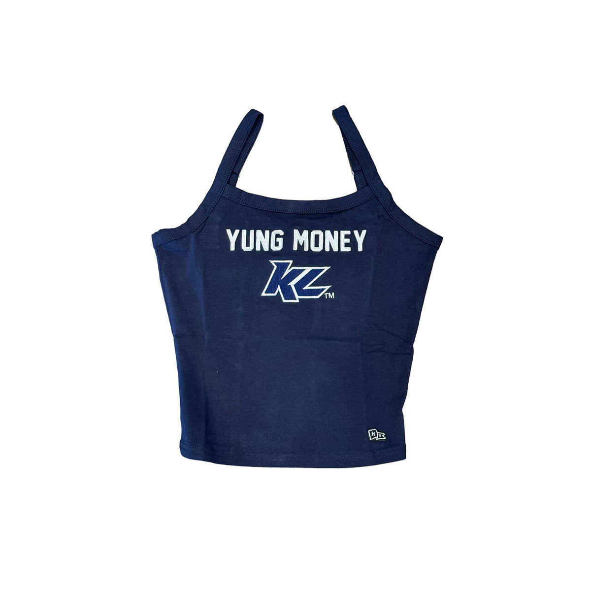 Yung Money KL Tank- Adult Womens Navy Tank