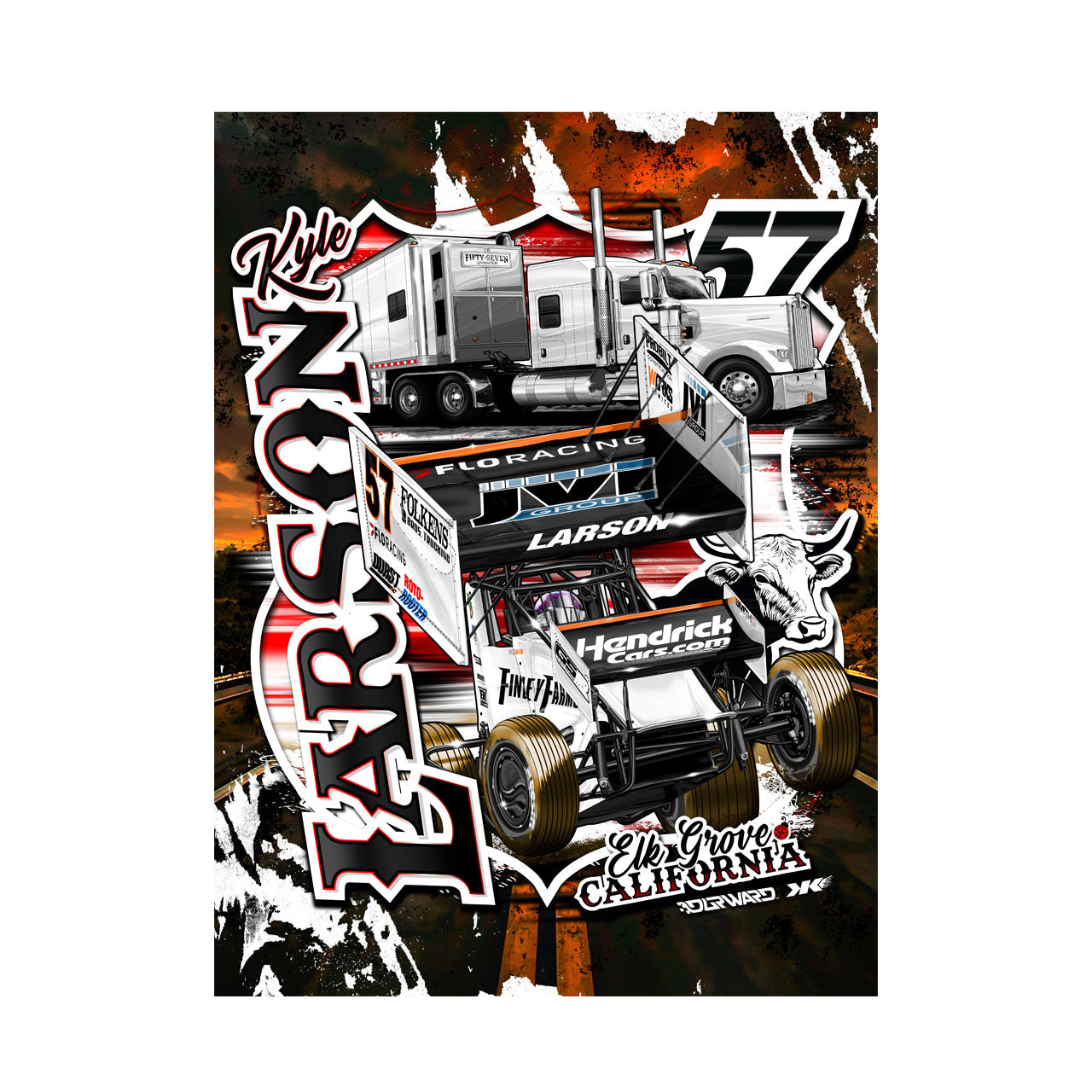 57 Hauler Design- Poster