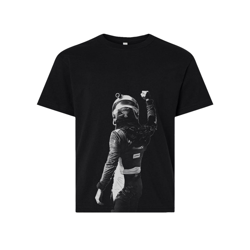 Hard Work Pays Off Design- Kids Black T-Shirt