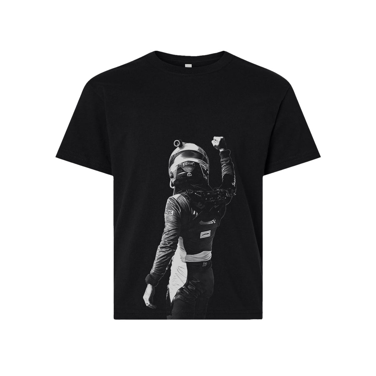 Hard Work Pays Off Design- Kids Black T-Shirt