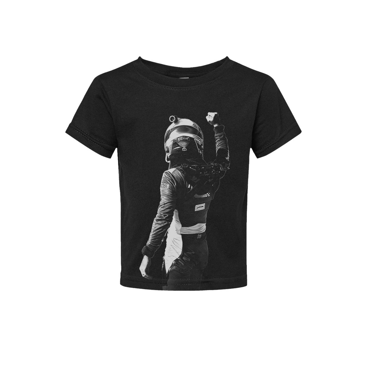 Hard Work Pays Off Design- Kids Black T-Shirt