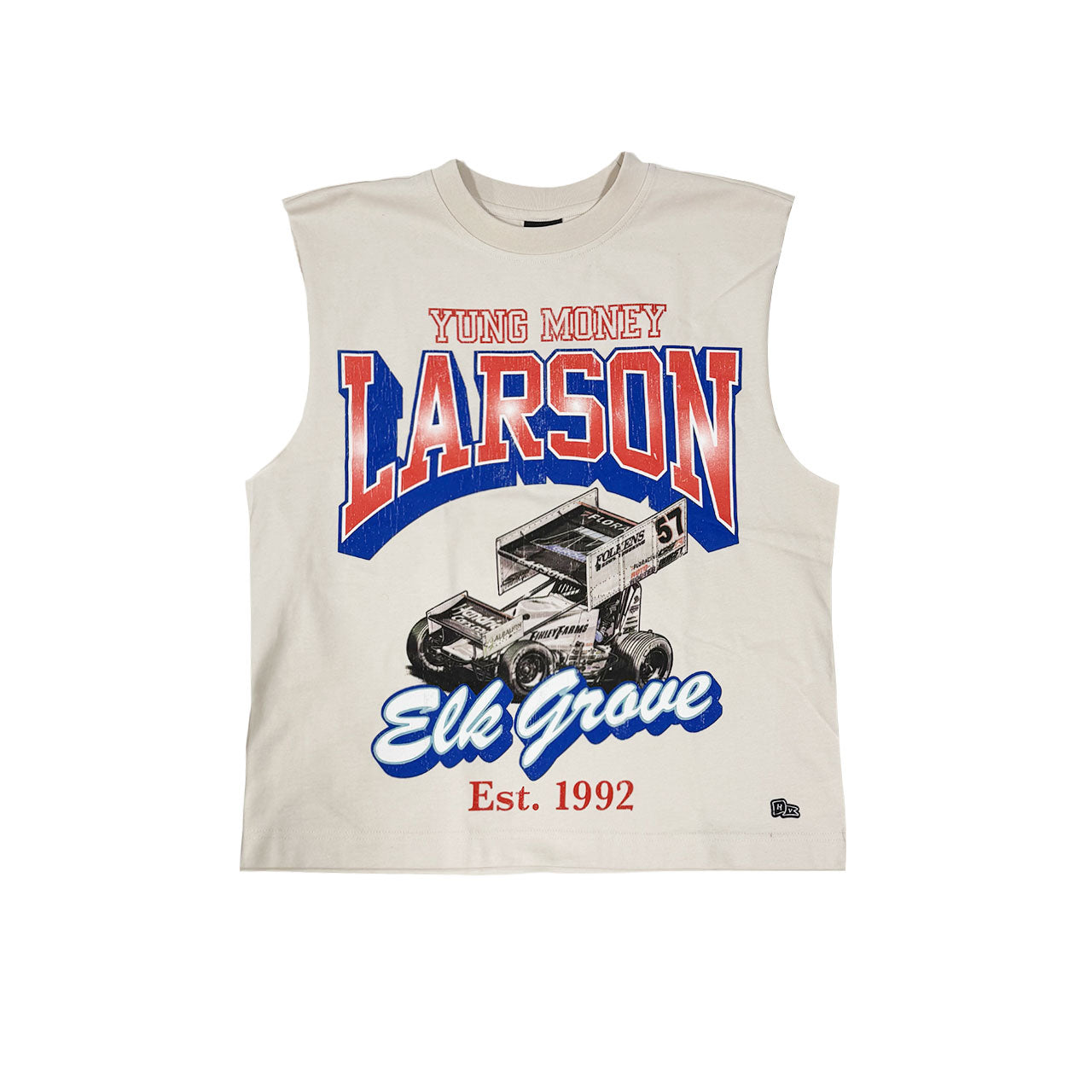 Retro Premium Unisex Tank- Adult Vintage White