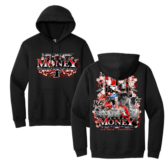 *PRE-ORDER* 3X Chili Bowl Nationals Winner- Adult Black Hooded Sweatshirt