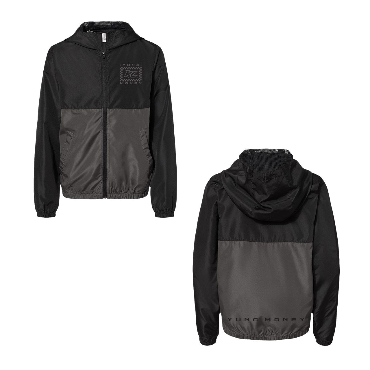 The Dynasty Design- Youth Black/Graphite Windbreaker