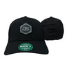 KL Black Hexagon Fitted Hat