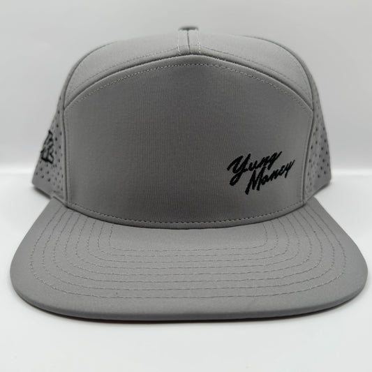 KL Yung Money Script Cante Hat- Light Grey