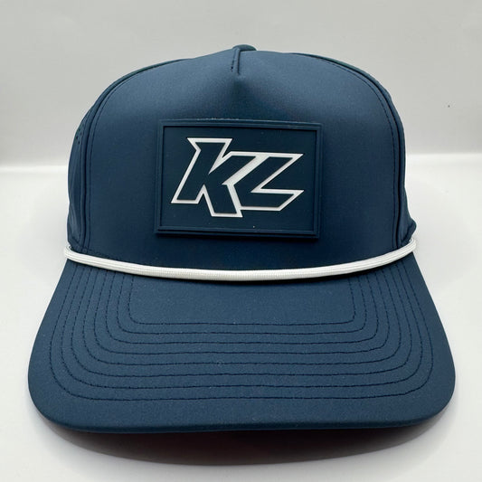 KL PVC Patch 5 Panel Branded Bills Hat- Orion with White Rope