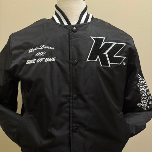 KL Adult Black Bomber Jacket