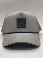 KL Patch Grove Hat- Grey Rope hat with Black