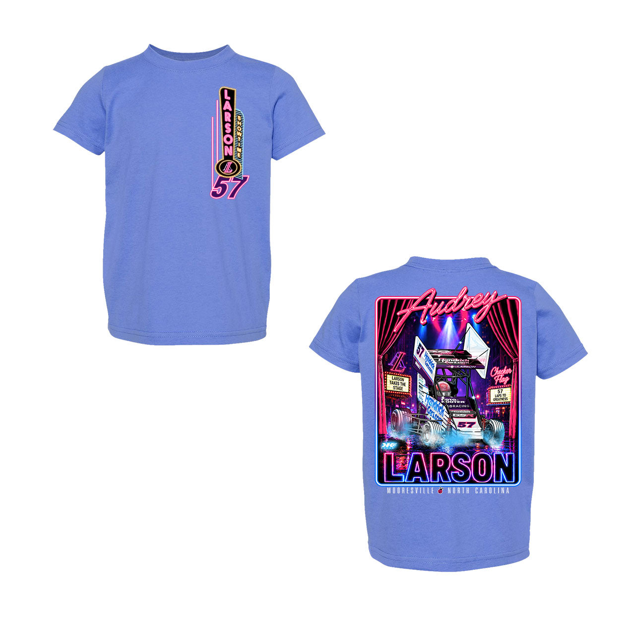 AL In the Spotlight Design- Toddler Carolina Blue T-Shirt