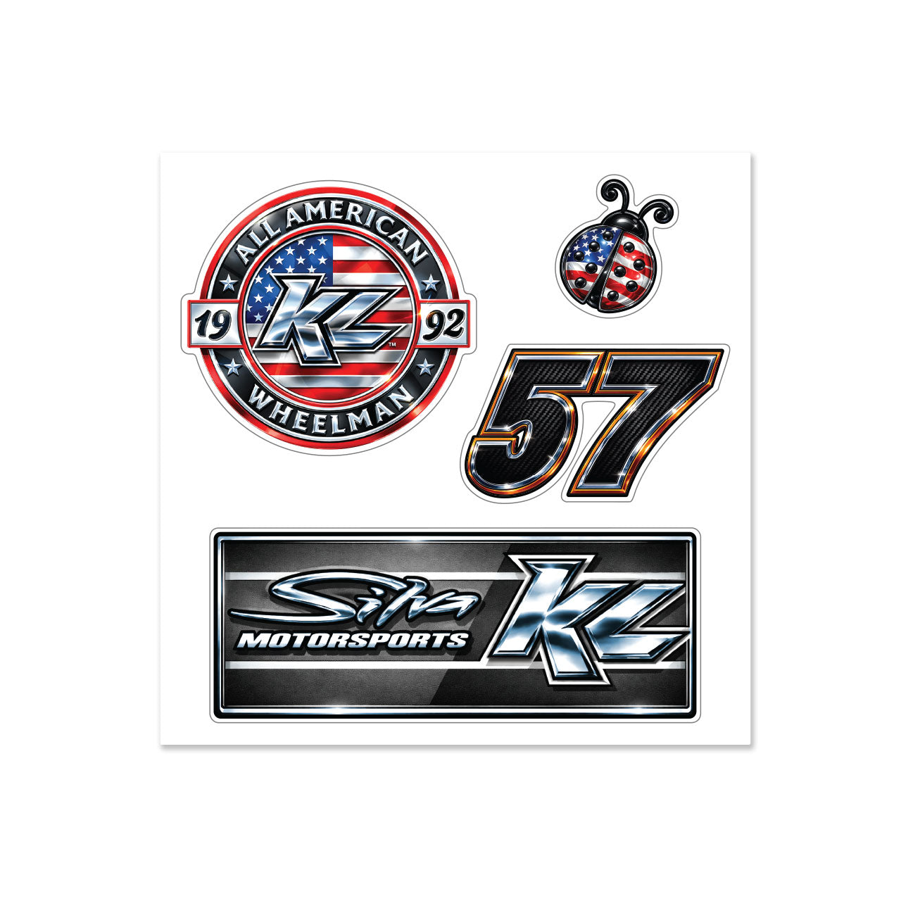 KL 57 Chrome Decal Sheet