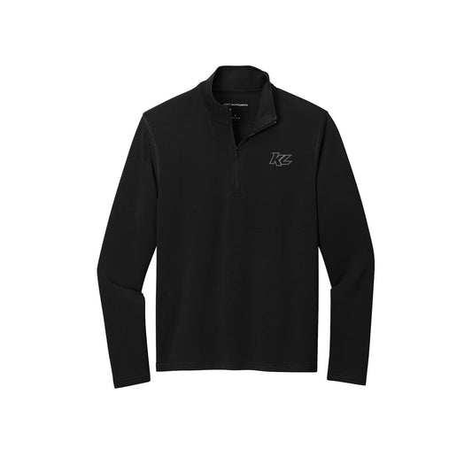 KL Pullover- Adult Black 1/4 Zip