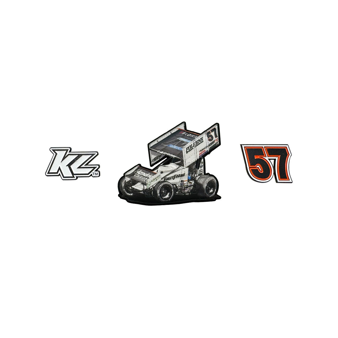Hat Pin Set- KL | 57 | Sprint Car