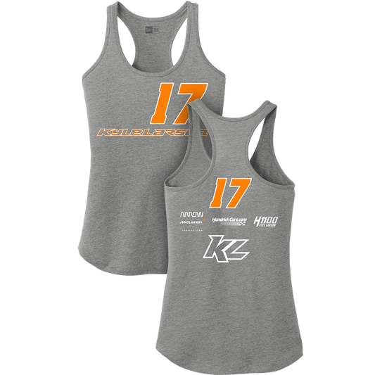 KL17 Design- Ladies Heather Grey Tank Top