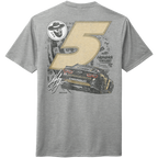 KL5 HendrickCars.Com Zac Brown Band Design- Adult Heather Grey T-Shirt
