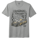KL5 HendrickCars.Com Zac Brown Band Design- Adult Heather Grey T-Shirt