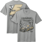 KL5 HendrickCars.Com Zac Brown Band Design- Adult Heather Grey T-Shirt