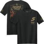 KL5 HendrickCars.Com Zac Brown Band Design- Adult Black T-Shirt