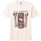 KL5 HendrickCars.Com Zac Brown Band Design- Adult Natural T-Shirt