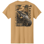 KL5 HendrickCars.Com Zac Brown Band Design- Adult Old Gold T-Shirt
