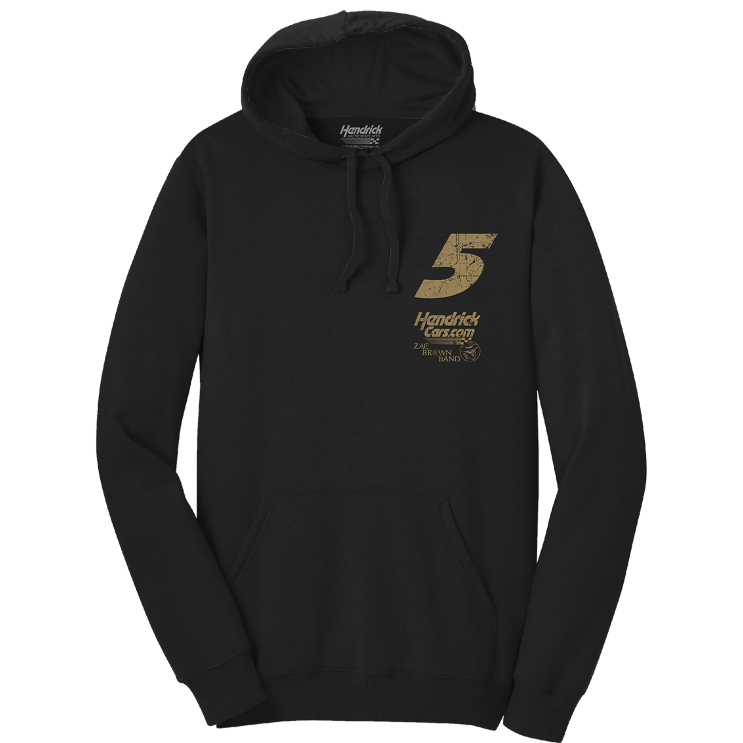 *PRE-ORDER* KL5 HendrickCars.Com Zac Brown Band Design- Adult Black Hooded Sweatshirt