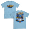 Brickyard 400 Win Design- Adult Light Blue T-Shirt