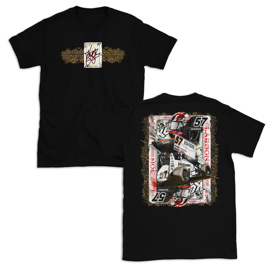 King of the Deck Design- Adult Black T-Shirt