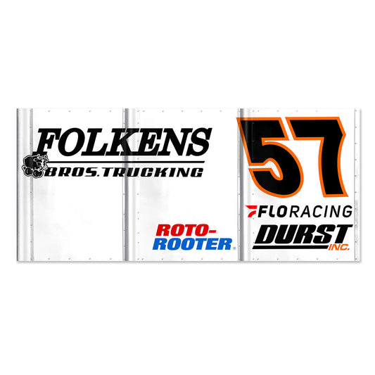 57 Sprint Car Wing Panel- Non-Autographed