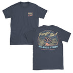Pacific Start Design- Adult Washed Denim T-Shirt
