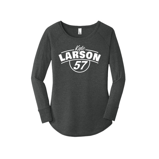 Ready to Go Design- Adult Ladies Black Frost Tunic Long Sleeve