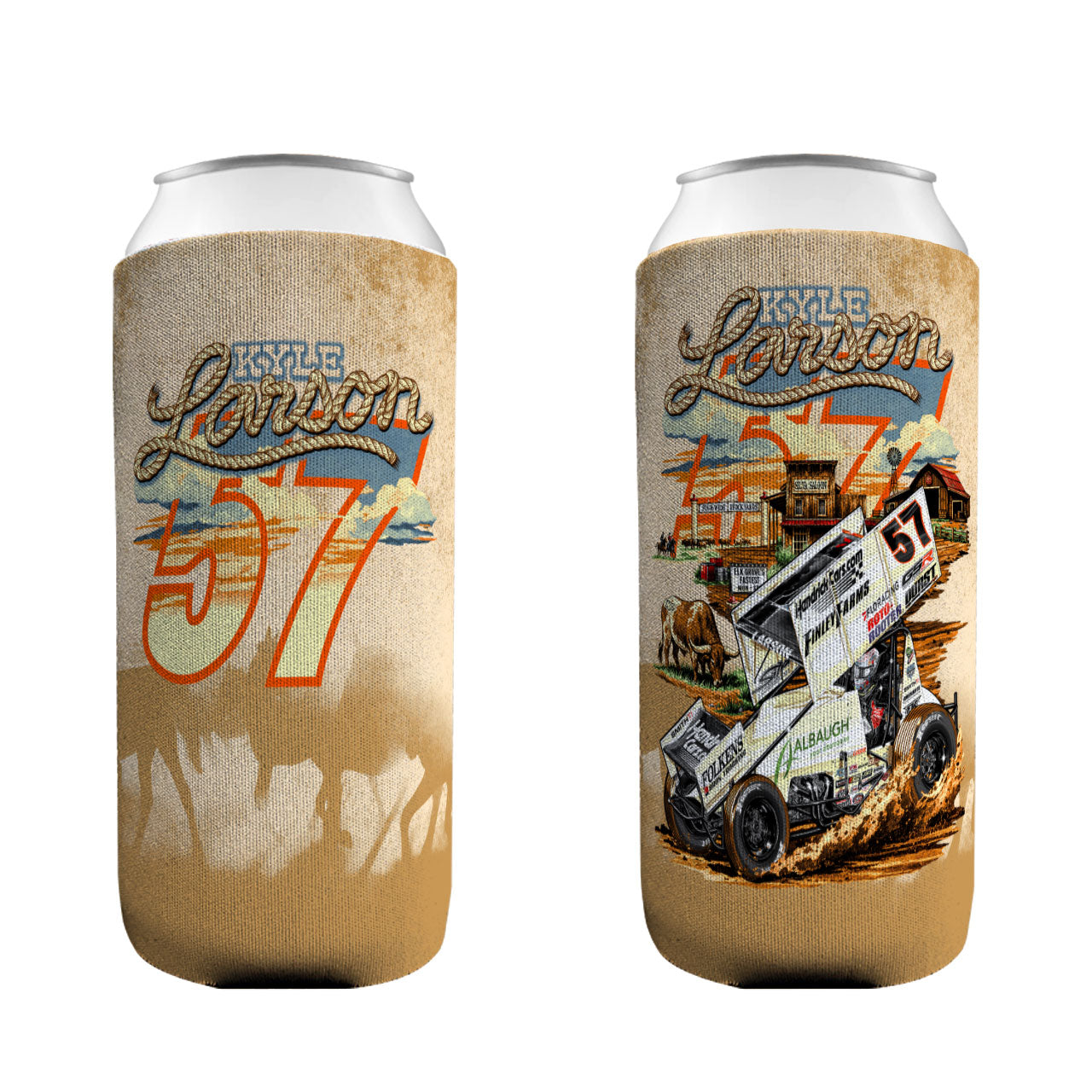 Round Em' Up Design- Coozie