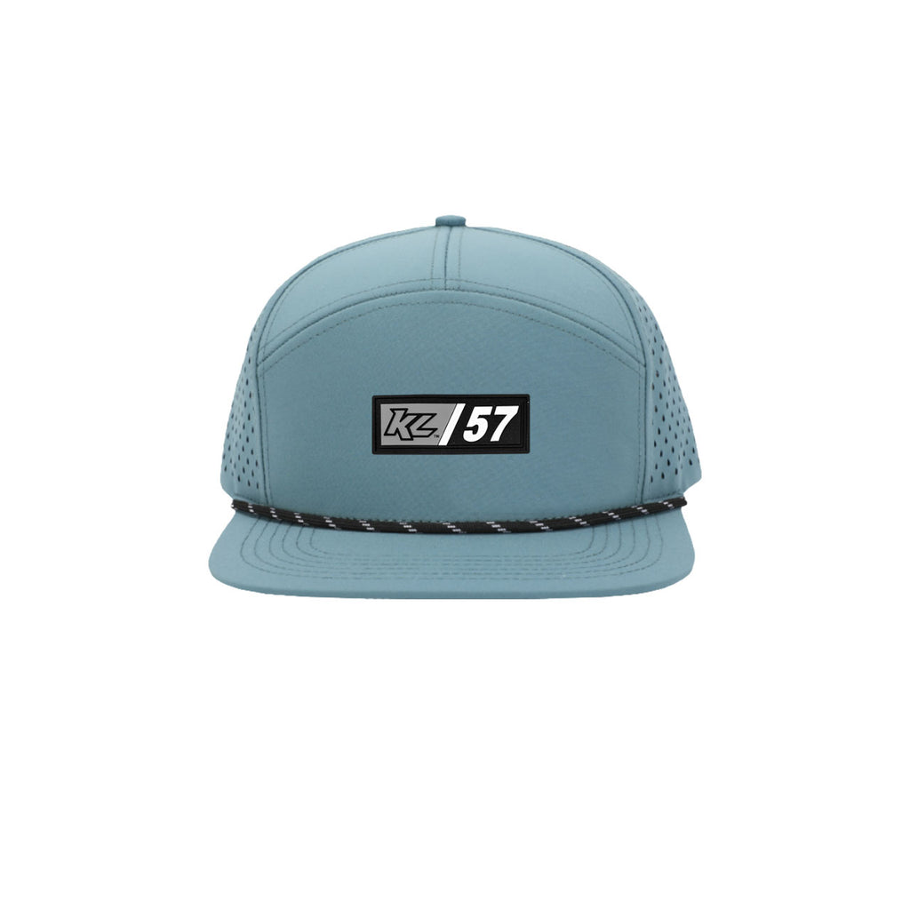 KL/57 Cut It Cante Hat- Smoked Blue w/ Rope