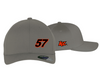 KL Clean Finish #57 Flexfit Hat- Grey
