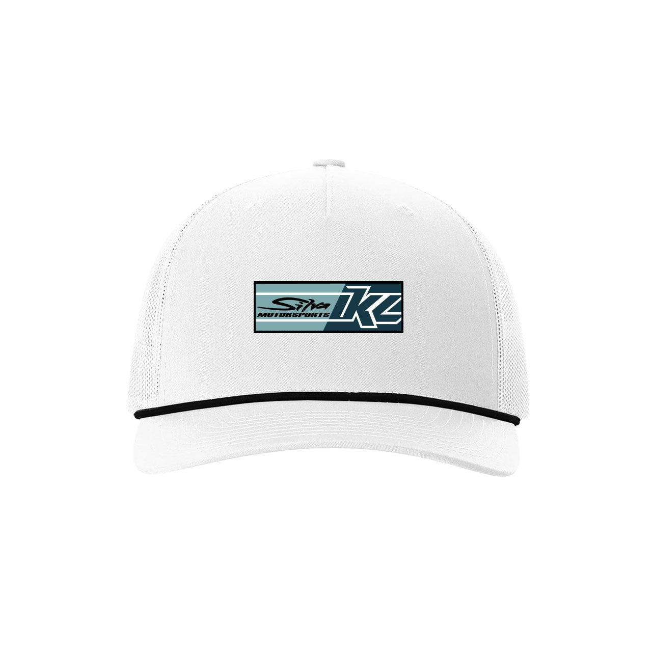 Silva Cut It Richardson Rope Trucker Snapback- White/Black