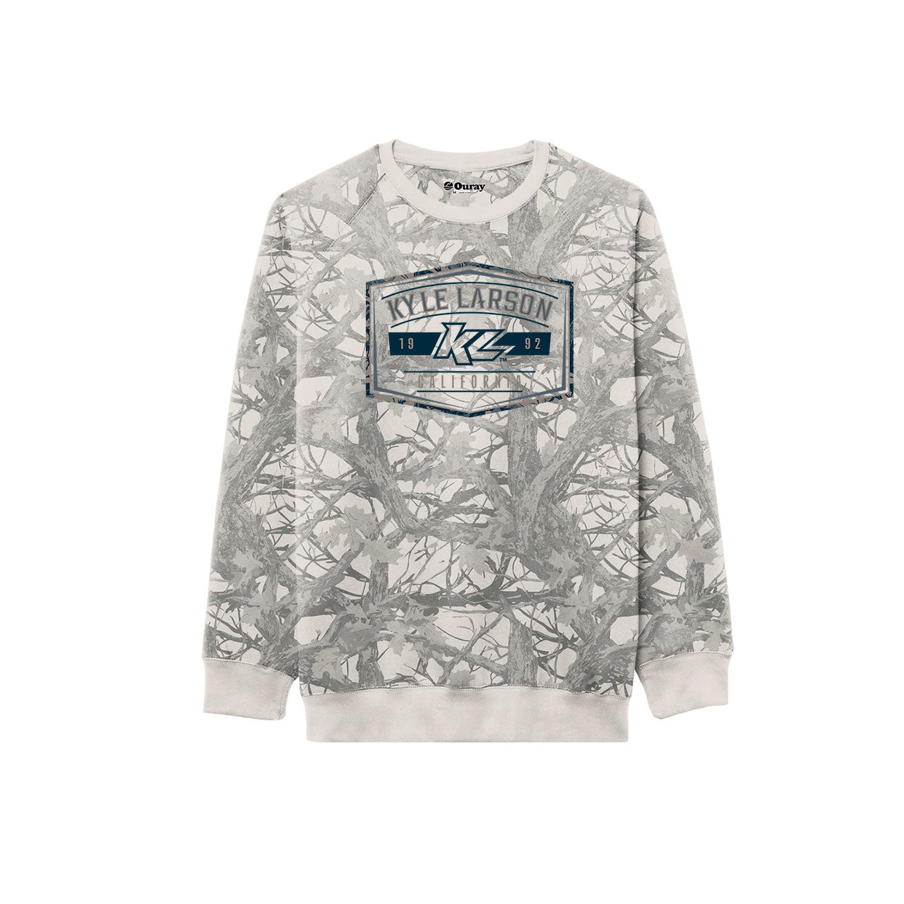 Since 92 Design- Vintage Camo Crewneck Sweatshirt