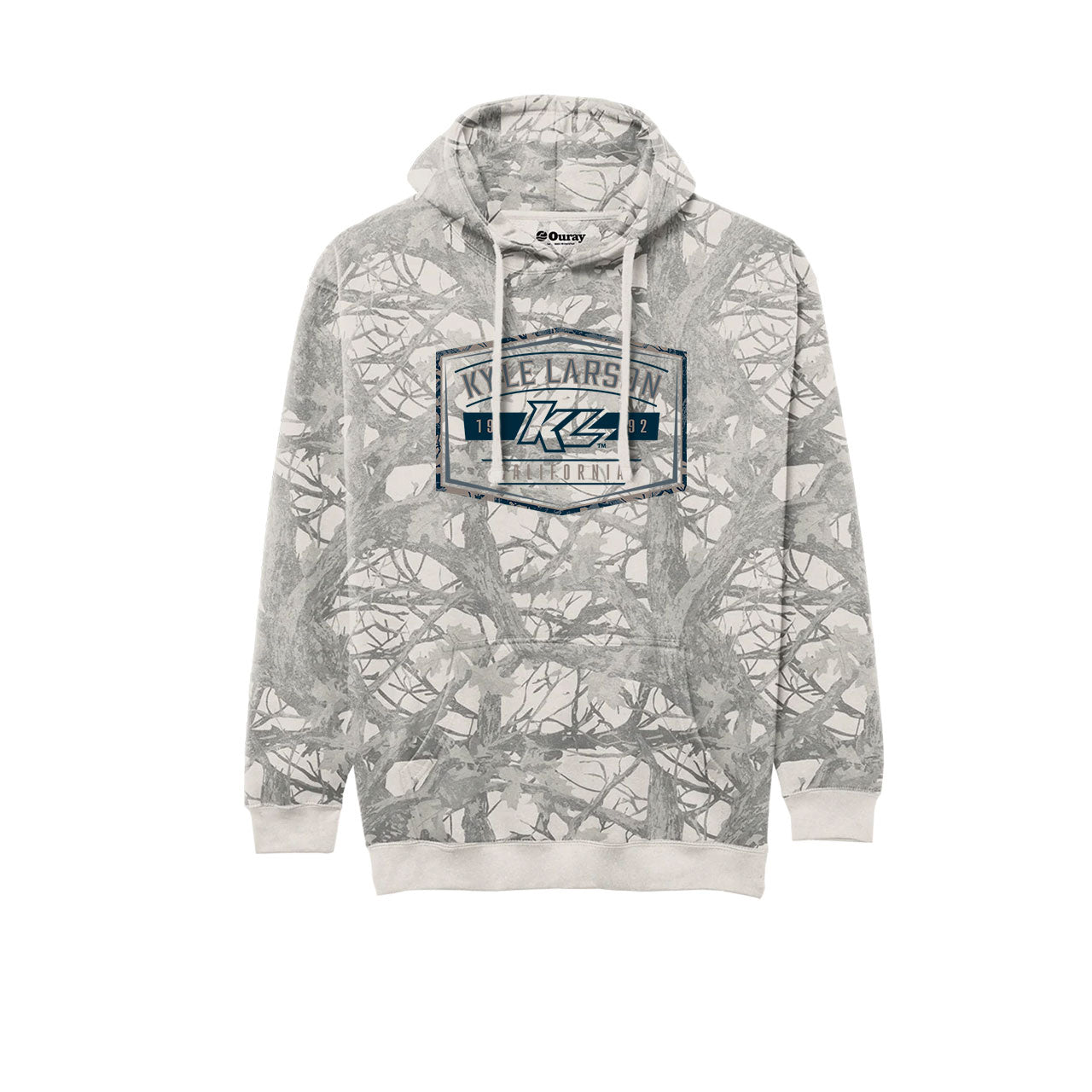 Since 92 Design- Vintage Camo Hooded Sweatshirt